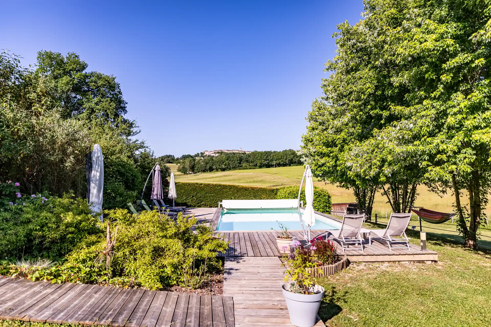 chambre d'hote avec piscine chauffée